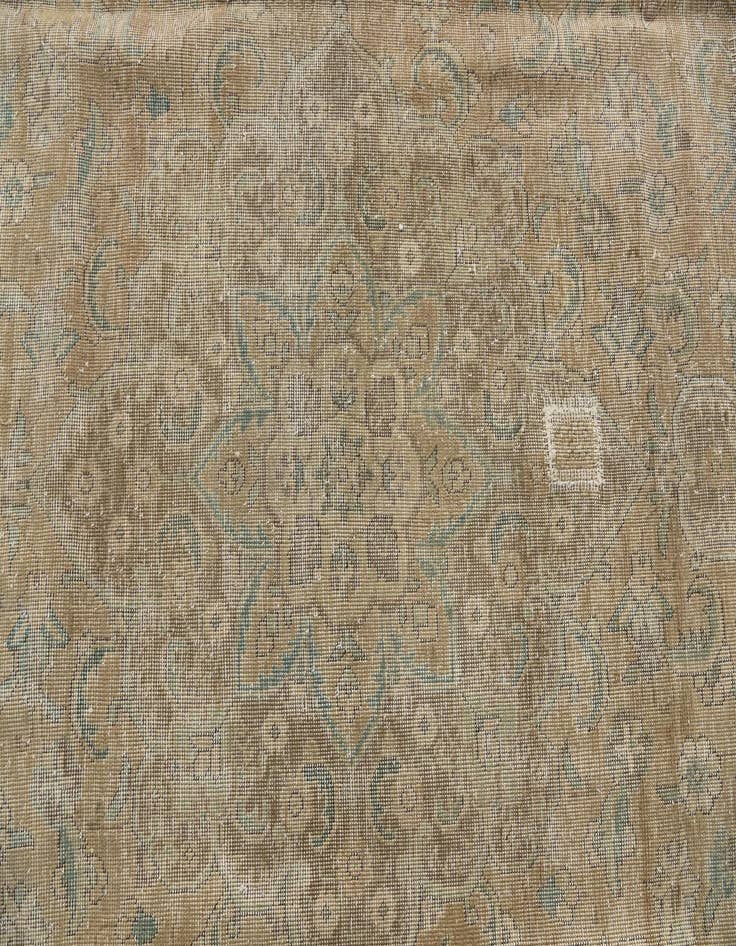 Detail image of  7' 6 x 11'  Hand Knotted Ultra Vintage Persian Wool Rug