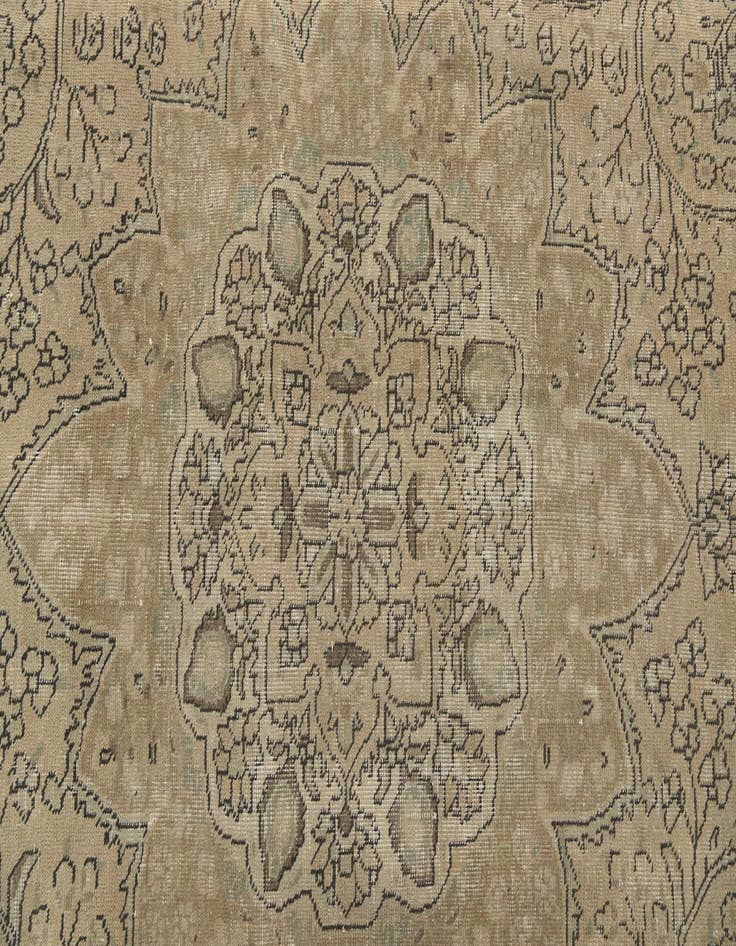 Detail image of  9' x 12' 3  Hand Knotted Ultra Vintage Persian Wool Rug