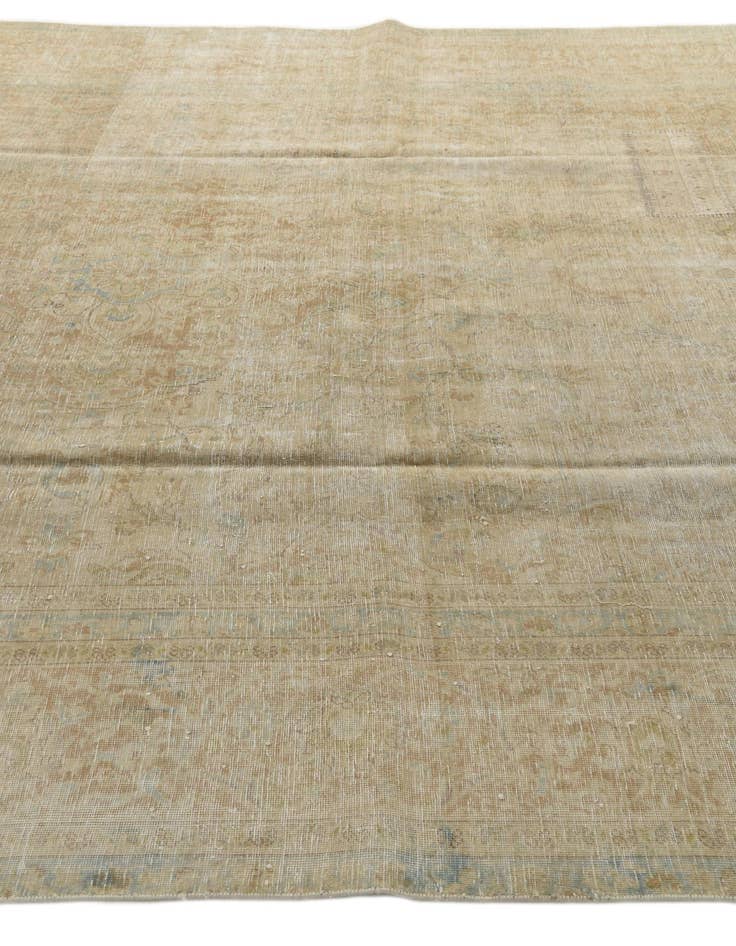 Detail image of  9' x 12' 3  Hand Knotted Ultra Vintage Persian Wool Rug