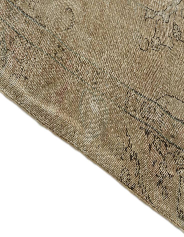 Detail image of  7' 3 x 10' 2  Hand Knotted Ultra Vintage Persian Wool Rug