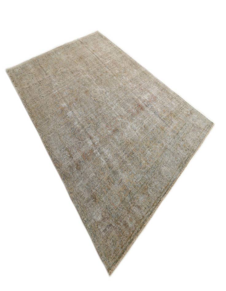 Detail image of  8' x 10' 10  Hand Knotted Ultra Vintage Persian Wool Rug