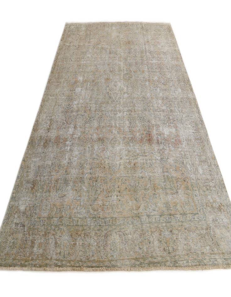 Detail image of  8' x 10' 10  Hand Knotted Ultra Vintage Persian Wool Rug