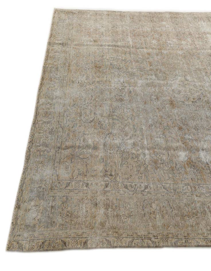 Detail image of  8' x 10' 10  Hand Knotted Ultra Vintage Persian Wool Rug