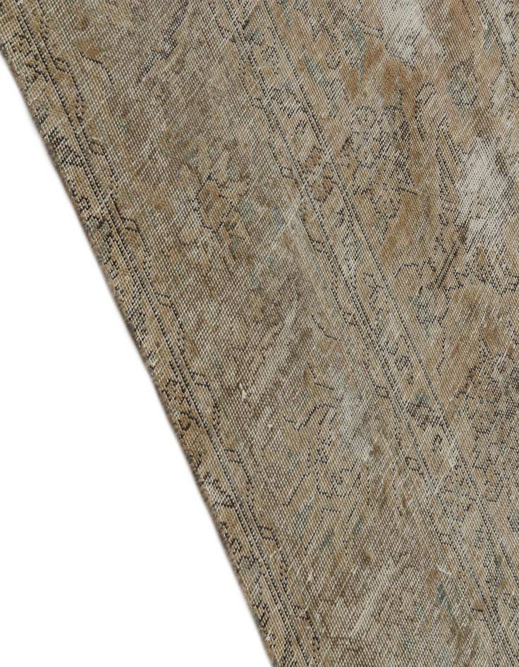 Detail image of  8' x 10' 10  Hand Knotted Ultra Vintage Persian Wool Rug