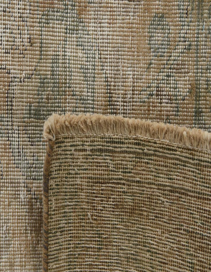 Detail image of  8' x 10' 10  Hand Knotted Ultra Vintage Persian Wool Rug