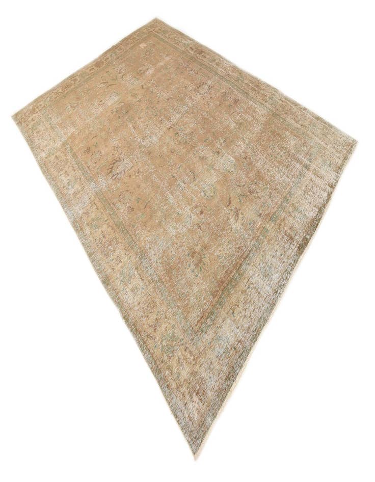 Detail image of  7' 8 x 10' 9  Hand Knotted Ultra Vintage Persian Wool Rug