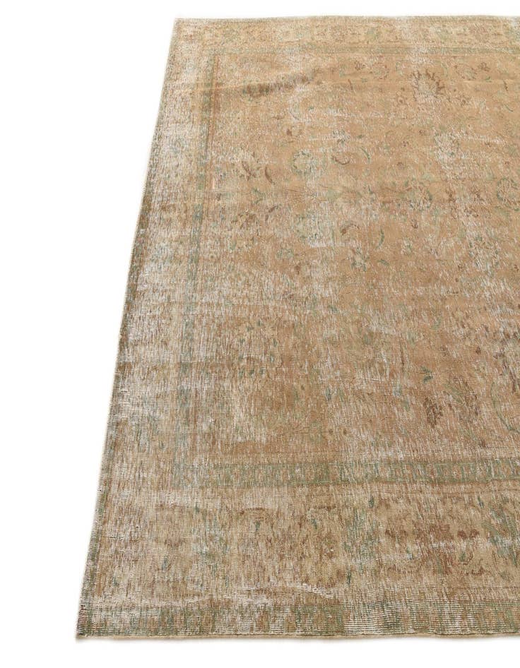 Detail image of  7' 8 x 10' 9  Hand Knotted Ultra Vintage Persian Wool Rug