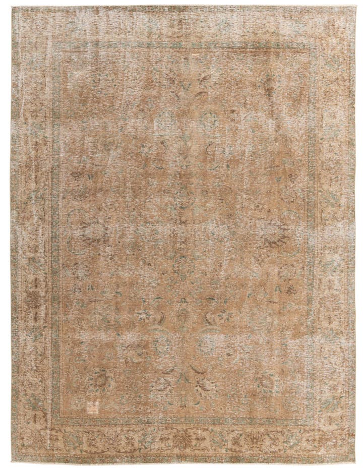  7' 8 x 10' 9  Hand Knotted Ultra Vintage Persian W...
