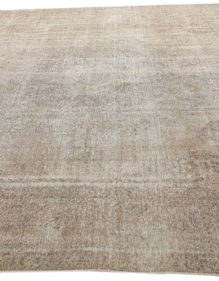 Detail image of  9' 8 x 12' 2  Hand Knotted Ultra Vintage Persian Wool Rug