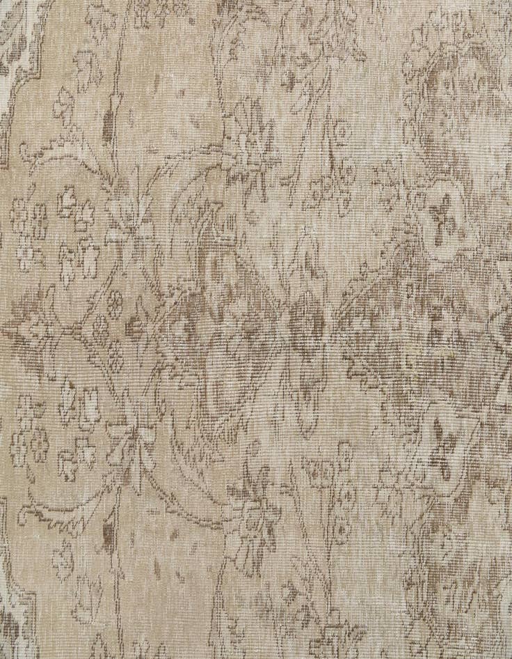 Detail image of  9' 8 x 12' 9  Hand Knotted Ultra Vintage Persian Wool Rug