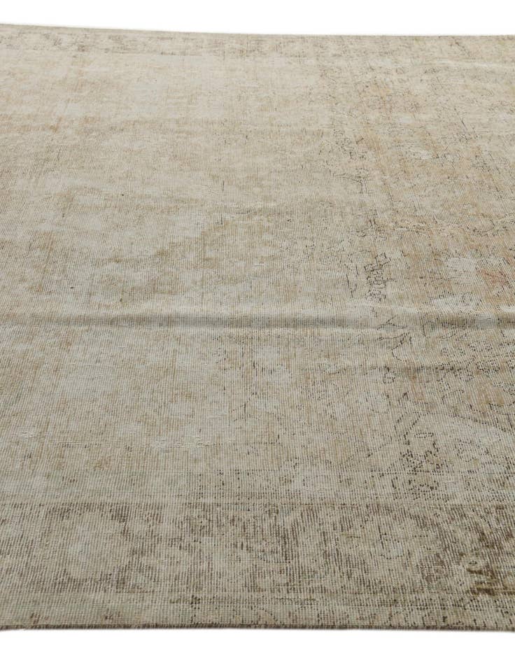 Detail image of  9' 5 x 12' 5  Hand Knotted Ultra Vintage Persian Wool Rug