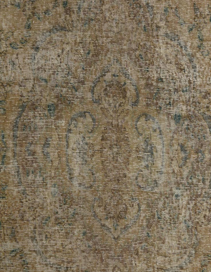 Detail image of  9' 10 x 12' 8  Hand Knotted Ultra Vintage Persian Wool Rug
