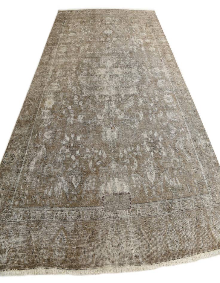 Detail image of  8' 9 x 12' 4  Hand Knotted Ultra Vintage Persian Wool Rug