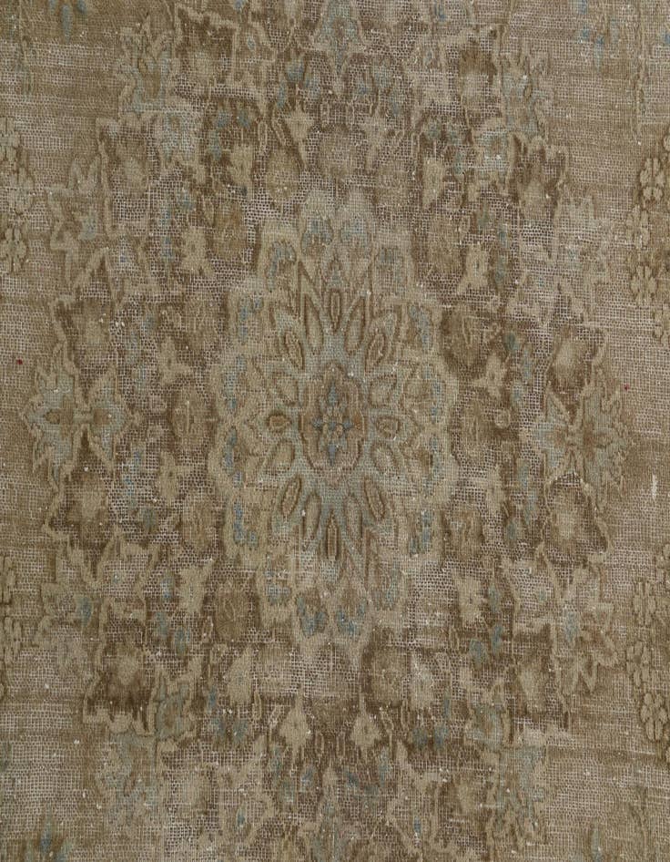 Detail image of  8' 5 x 11' 8  Hand Knotted Ultra Vintage Persian Wool Rug