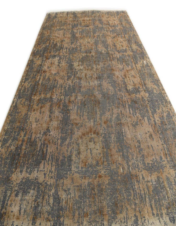 Detail image of  9' 3 x 13' 4  Hand Knotted Ultra Vintage Persian Wool Rug