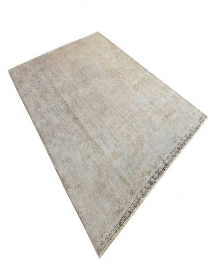 Detail image of  8' 2 x 10' 8  Hand Knotted Ultra Vintage Persian Wool Rug