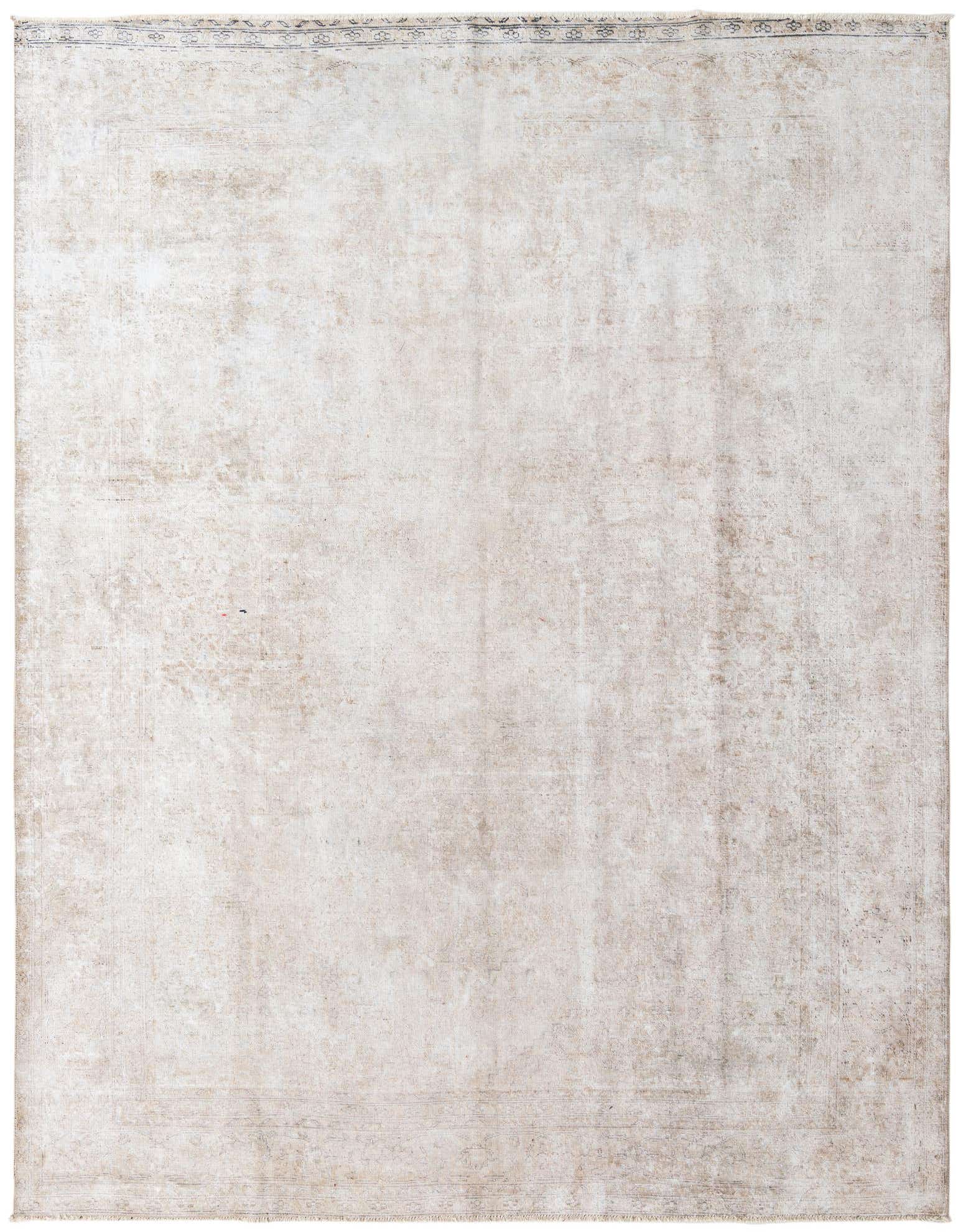 An 8x11 rectangular Ultra Vintage wool rug in shades of brown and tan with a subtle medallion and border pattern.