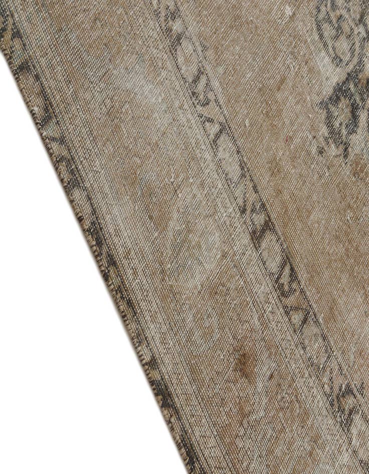 Detail image of  6' 6 x 9' 7  Hand Knotted Ultra Vintage Persian Wool Rug