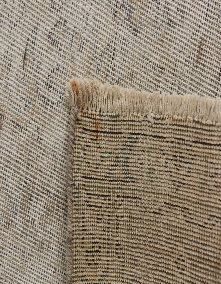 Detail image of  9' 3 x 12' 1  Hand Knotted Ultra Vintage Persian Wool Rug