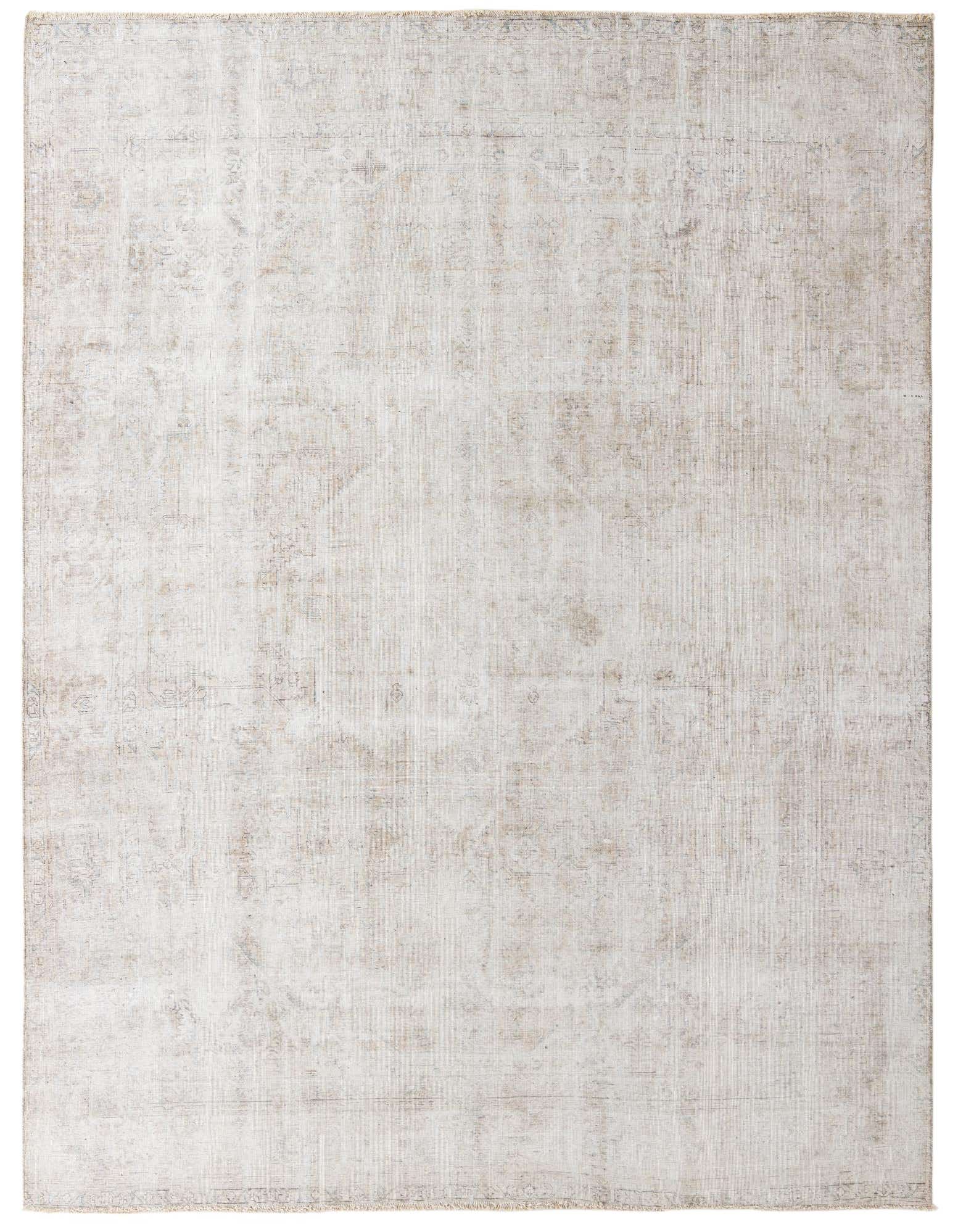 A 9x12 rectangular Ultra Vintage rug in shades of brown and tan, featuring a faded Persian medallion pattern.