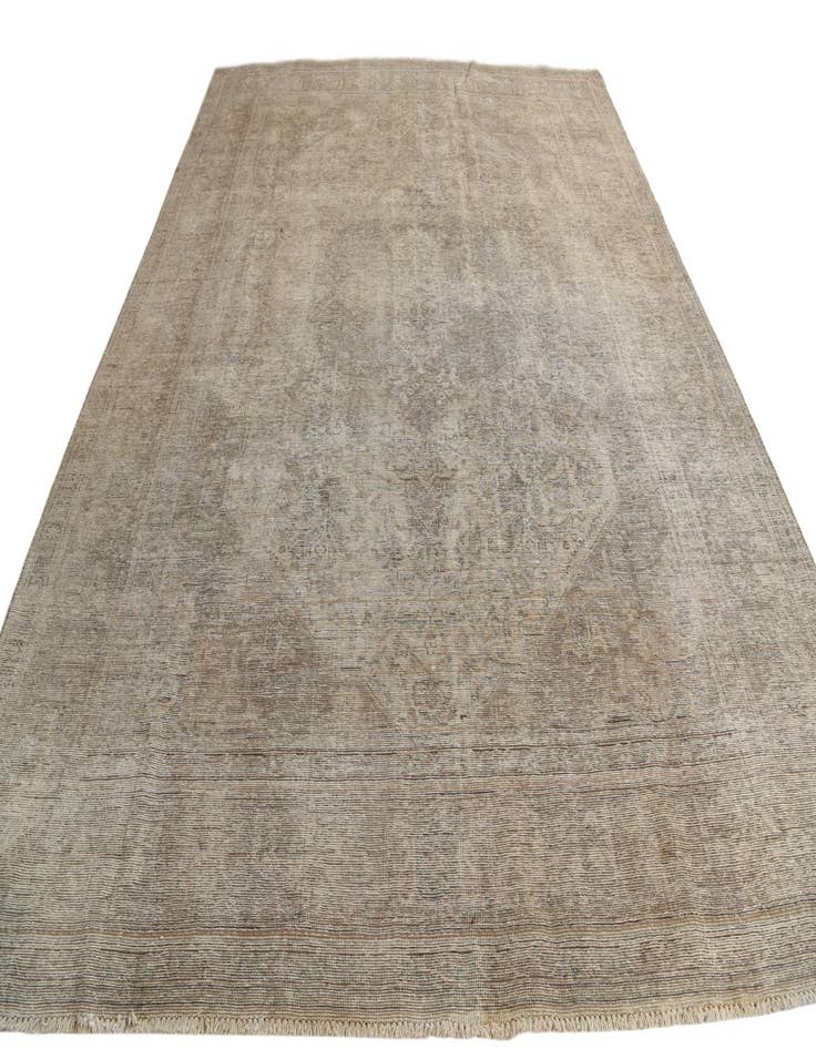 Detail image of  9' 6 x 12' 6  Hand Knotted Ultra Vintage Persian Wool Rug