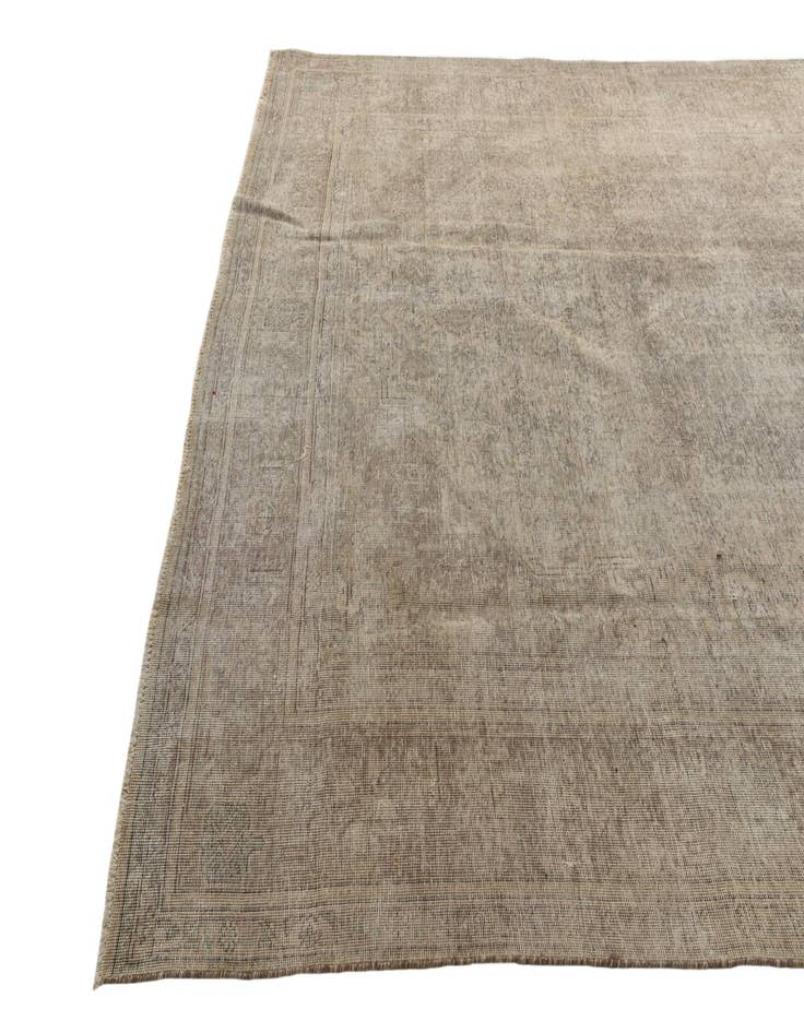 Detail image of  9' 6 x 12' 6  Hand Knotted Ultra Vintage Persian Wool Rug