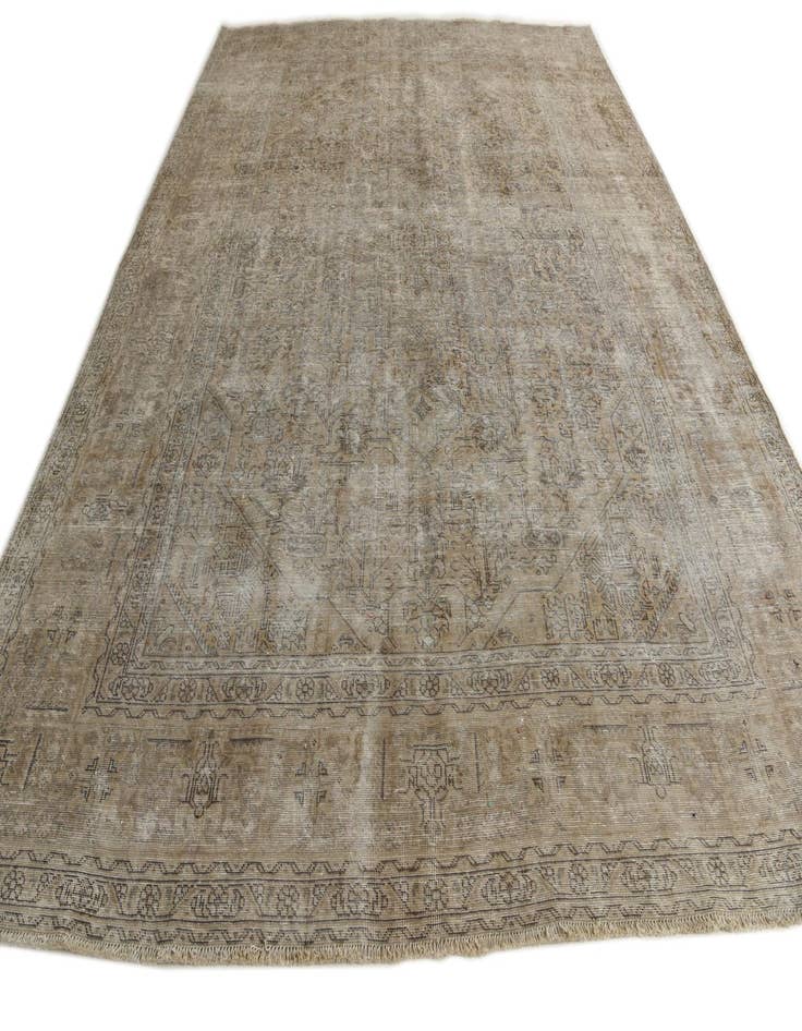 Detail image of  9' 5 x 12' 6  Hand Knotted Ultra Vintage Persian Wool Rug