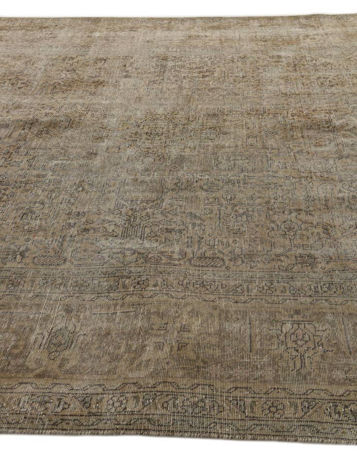 Detail image of  9' 5 x 12' 6  Hand Knotted Ultra Vintage Persian Wool Rug