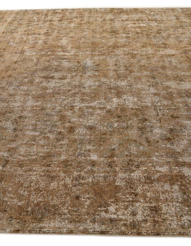 Detail image of  9' 5 x 13' 1  Hand Knotted Ultra Vintage Persian Wool Rug