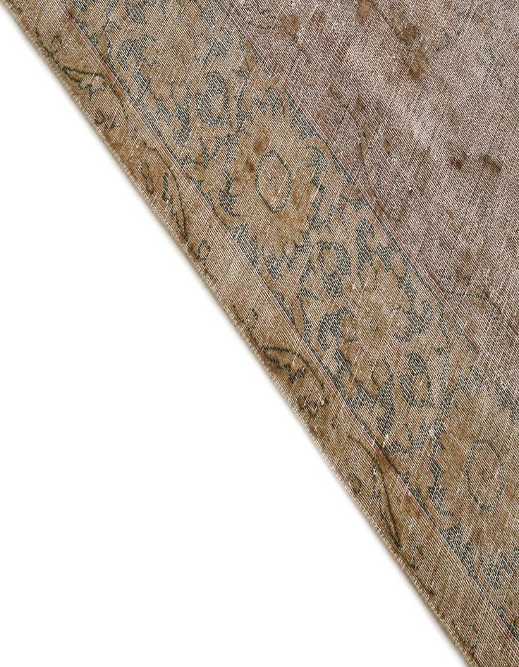 Detail image of  6' 5 x 9' 8  Hand Knotted Ultra Vintage Persian Wool Rug