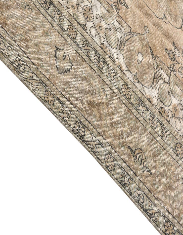 Detail image of  8' 3 x 11' 4  Hand Knotted Ultra Vintage Persian Wool Rug