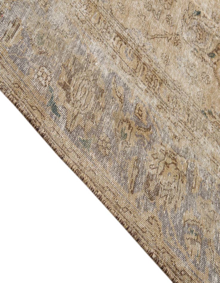 Detail image of  9' 4 x 12' 5  Hand Knotted Ultra Vintage Persian Wool Rug