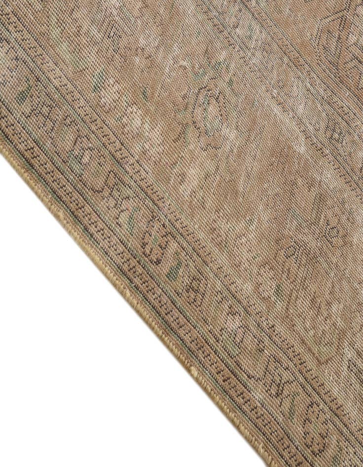 Detail image of  9' 6 x 12' 9  Hand Knotted Ultra Vintage Persian Wool Rug