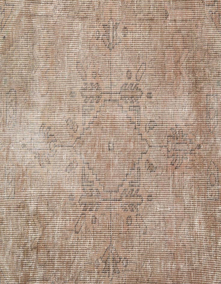 Detail image of  9' 6 x 12' 9  Hand Knotted Ultra Vintage Persian Wool Rug