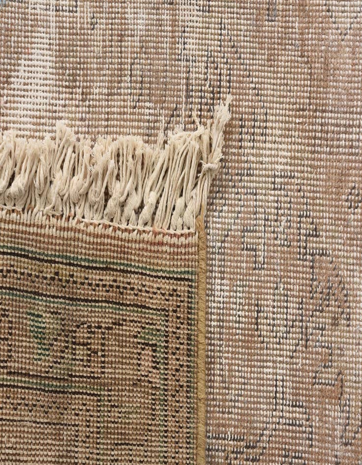 Detail image of  9' 6 x 12' 9  Hand Knotted Ultra Vintage Persian Wool Rug
