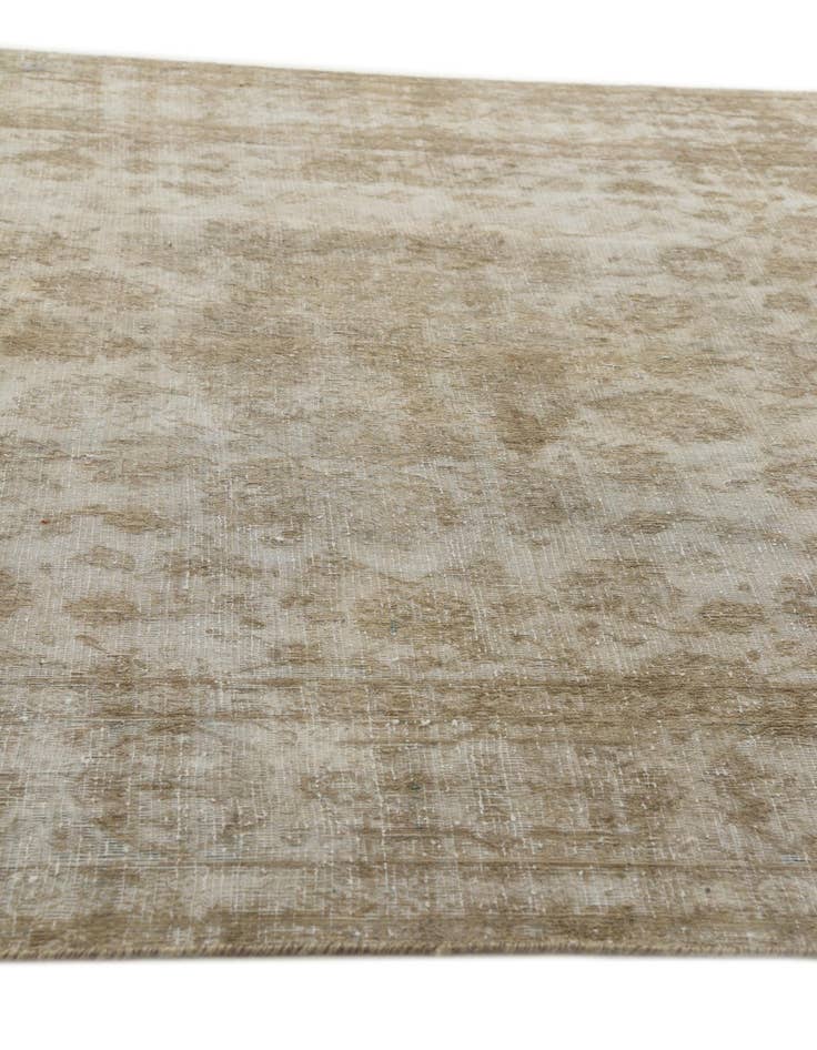 Detail image of  7' x 10'  Hand Knotted Ultra Vintage Persian Wool Rug