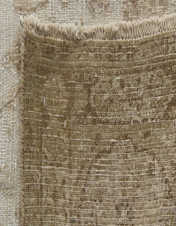 Detail image of  7' x 10'  Hand Knotted Ultra Vintage Persian Wool Rug