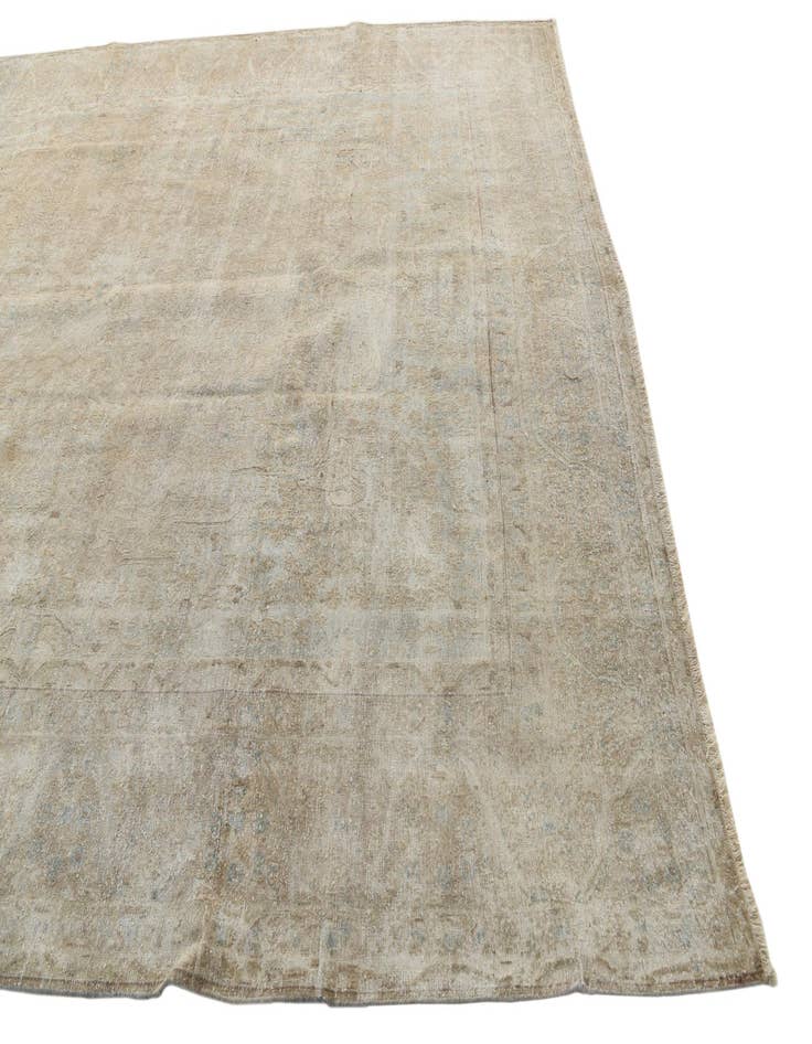 Detail image of  9' 9 x 12' 10  Hand Knotted Ultra Vintage Persian Wool Rug