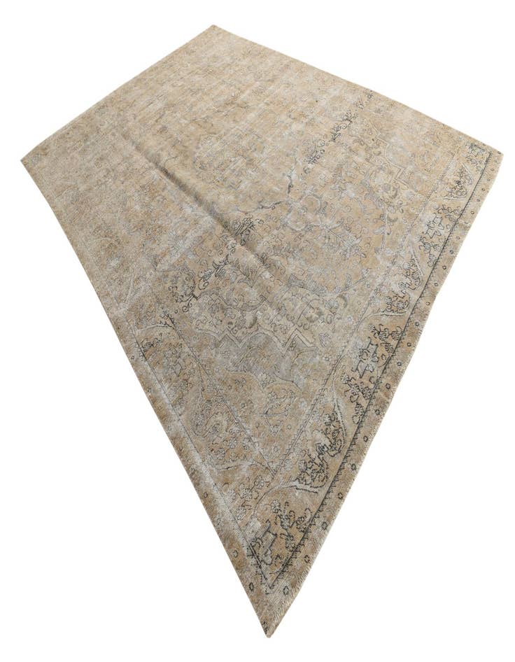 Detail image of  9' 2 x 12' 9  Hand Knotted Ultra Vintage Persian Wool Rug