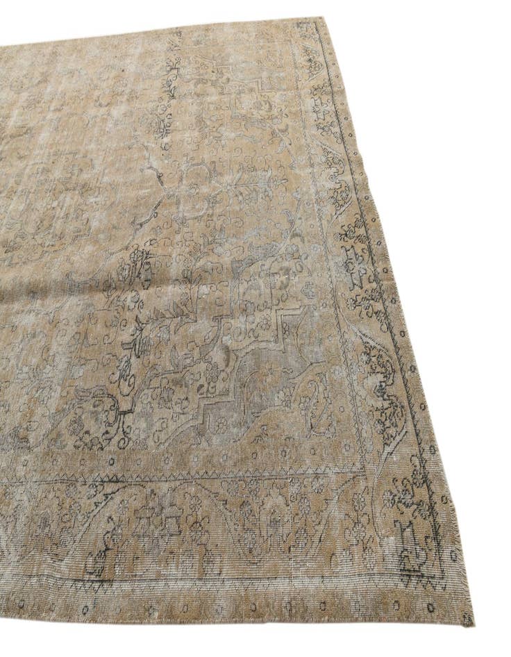 Detail image of  9' 2 x 12' 9  Hand Knotted Ultra Vintage Persian Wool Rug