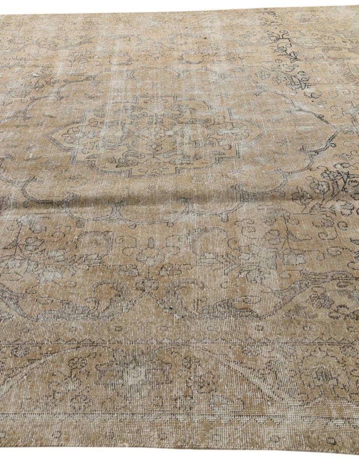 Detail image of  9' 2 x 12' 9  Hand Knotted Ultra Vintage Persian Wool Rug