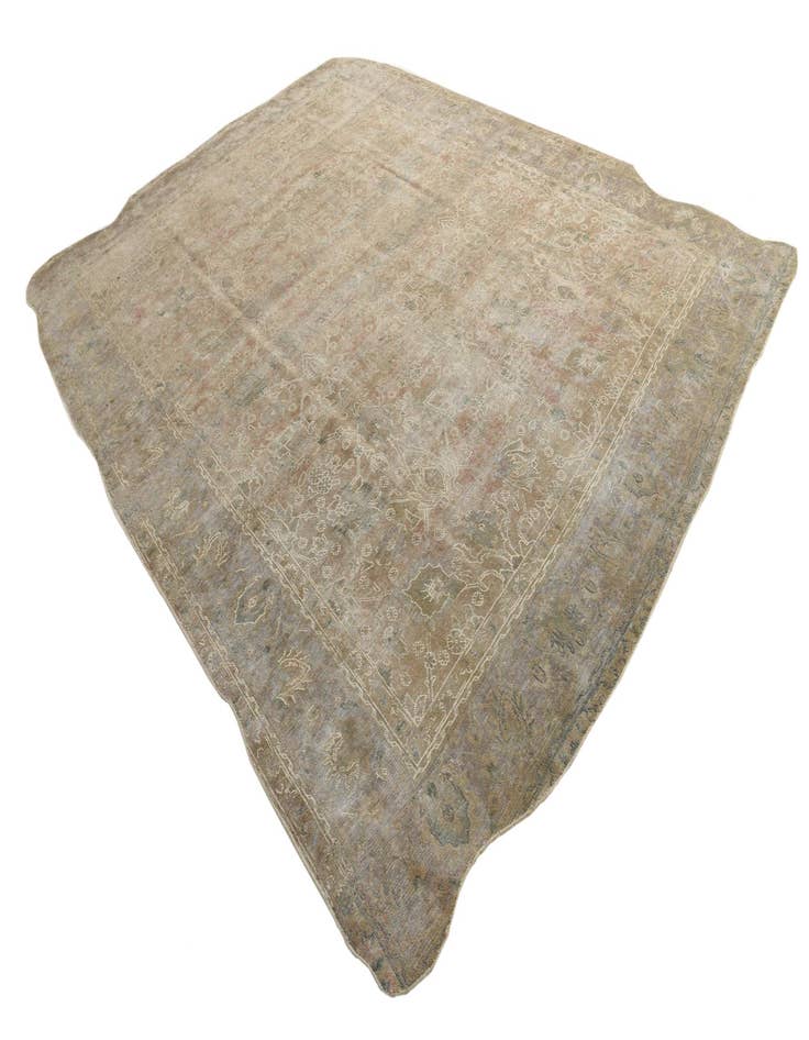 Detail image of  9' 9 x 12' 7  Hand Knotted Ultra Vintage Persian Wool Rug