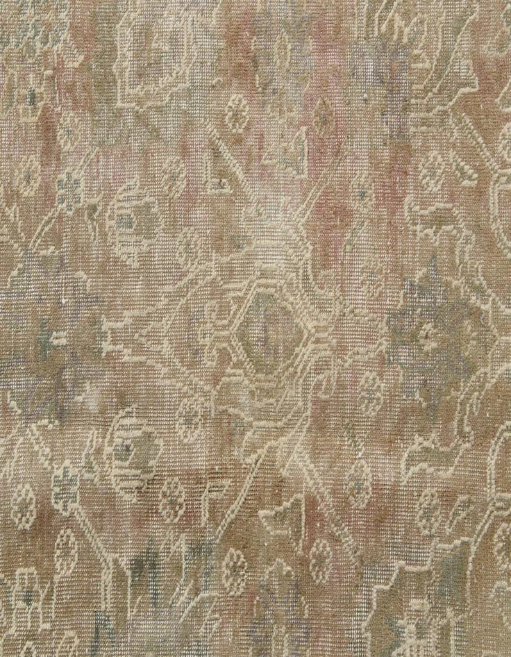 Detail image of  9' 9 x 12' 7  Hand Knotted Ultra Vintage Persian Wool Rug
