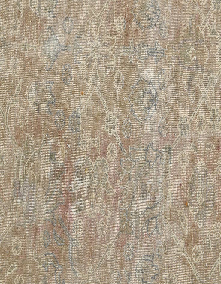 Detail image of  9' 9 x 12' 7  Hand Knotted Ultra Vintage Persian Wool Rug