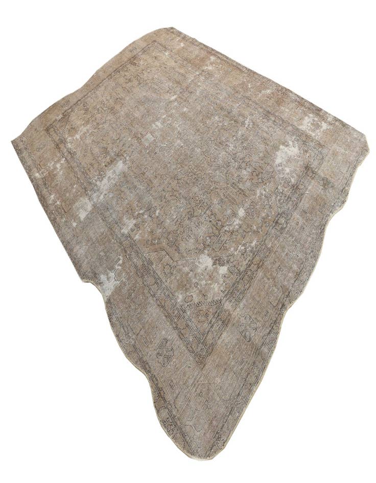 Detail image of  8' 2 x 10' 8  Hand Knotted Ultra Vintage Persian Wool Rug