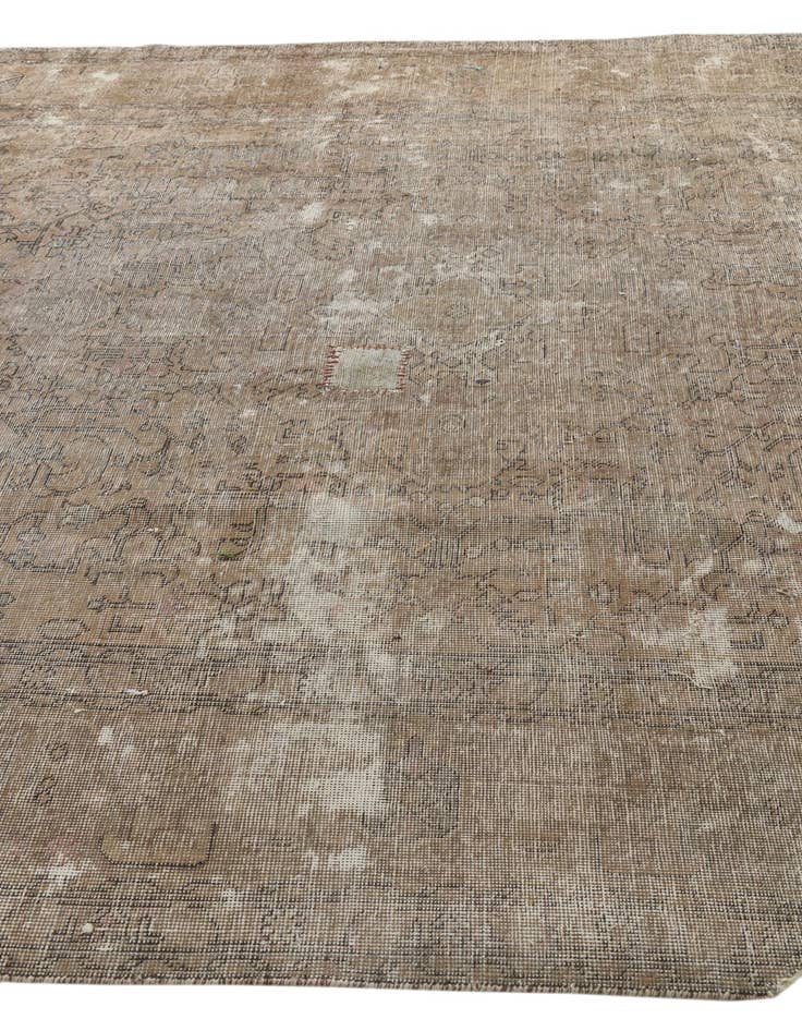 Detail image of  8' 2 x 10' 8  Hand Knotted Ultra Vintage Persian Wool Rug