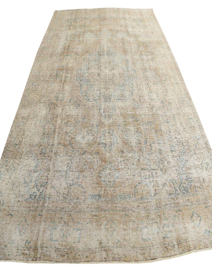 Detail image of  9' 8 x 12' 7  Hand Knotted Ultra Vintage Persian Wool Rug