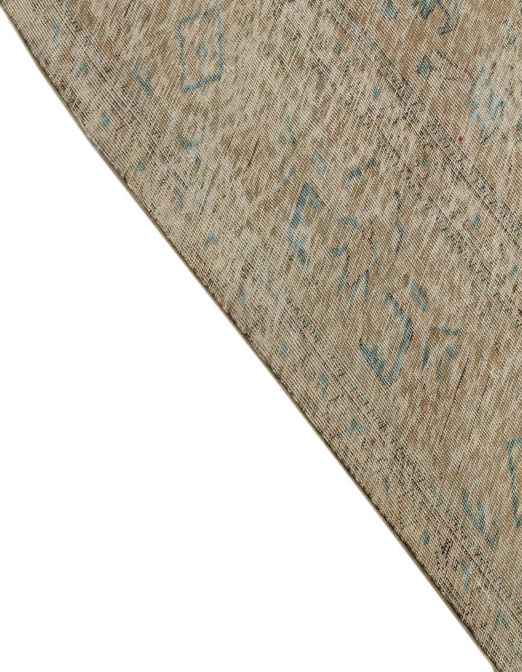 Detail image of  9' 8 x 12' 7  Hand Knotted Ultra Vintage Persian Wool Rug