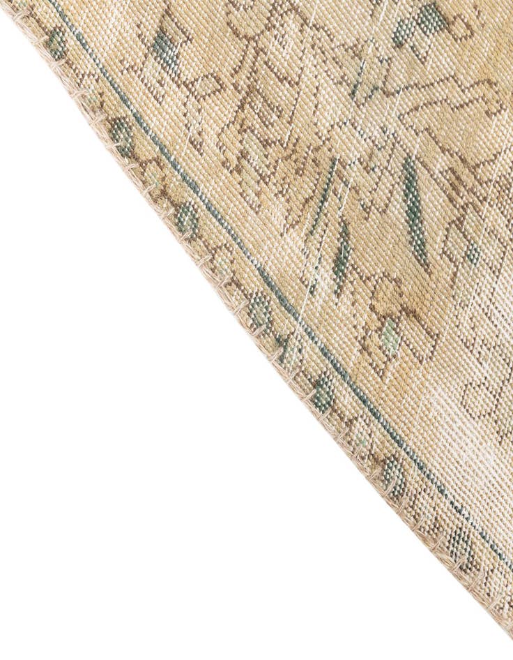 Detail image of  3' x 4' 7  Hand Knotted Ultra Vintage Persian Wool Rug