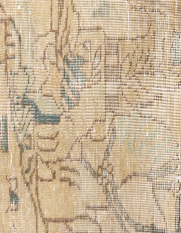 Detail image of  3' x 4' 7  Hand Knotted Ultra Vintage Persian Wool Rug